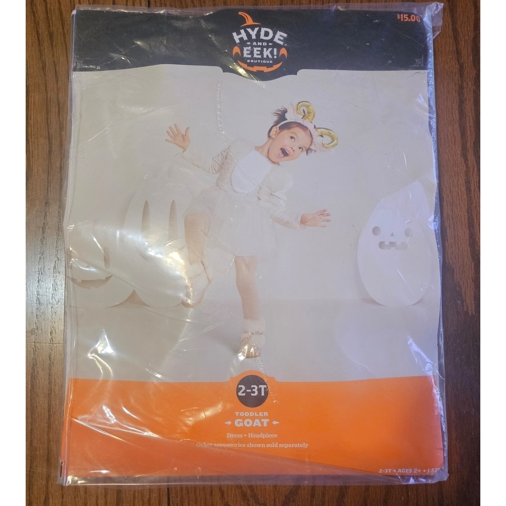 NEW Hyde & EEK! Toddler Goat Costume - Picture 13 of 14